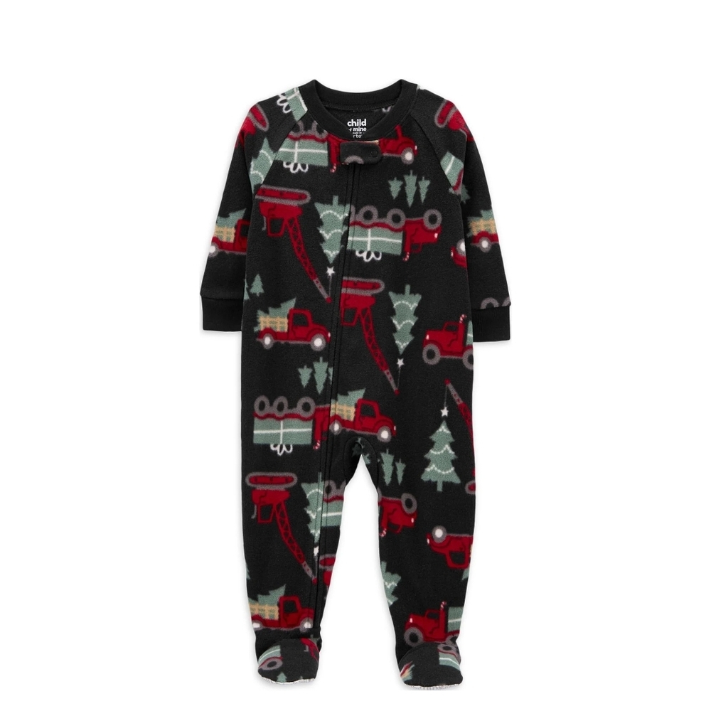 Carter's Child of Mine Baby and Toddler Holiday One-Piece Pajamas